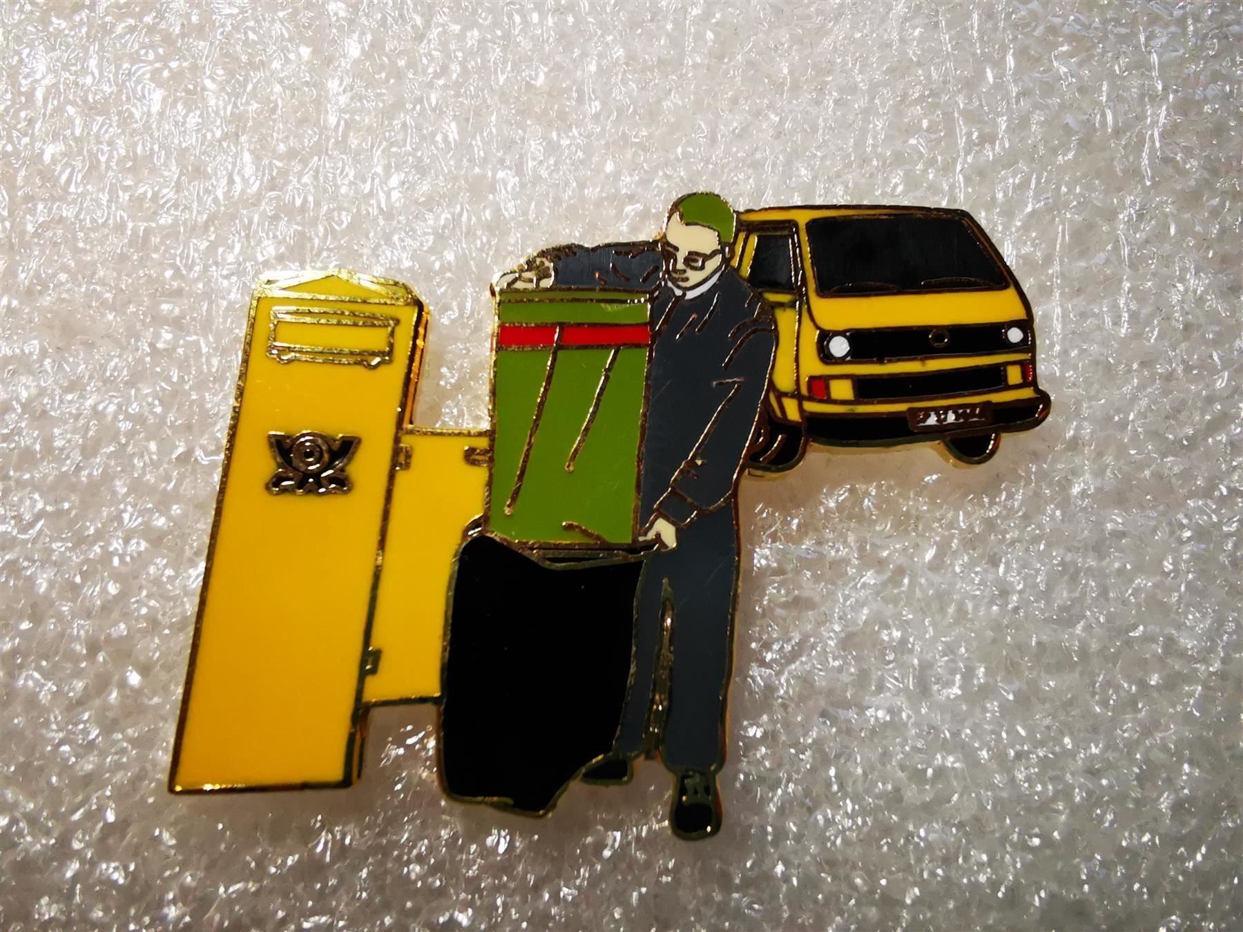 Placchette & Badge: Ansteckpin 4: Lieferwagen Deutsche Post – Usato da Oppligen venduto da Pin-Fall-Shop