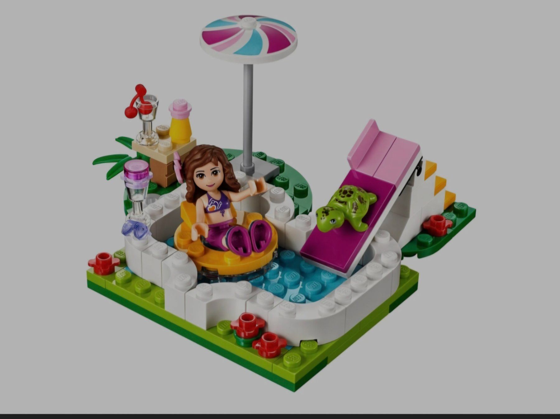 Lego Giocattoli: Lego friends 41090 - Olivia's Gartenpool – Usato da Frenkendorf venduto da Mirasen