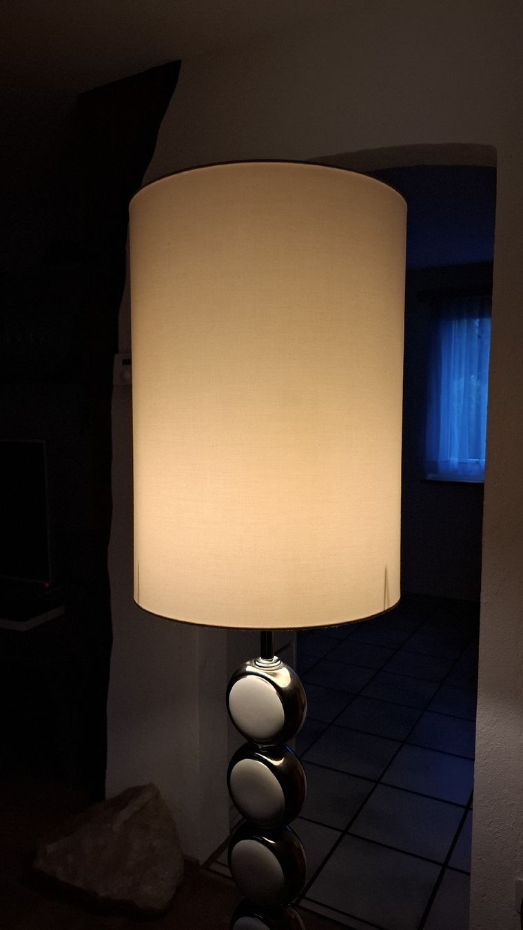 Lampes: Stehlampe Chrom weiss – D'occasion à Winterthur par DanielaB07 2