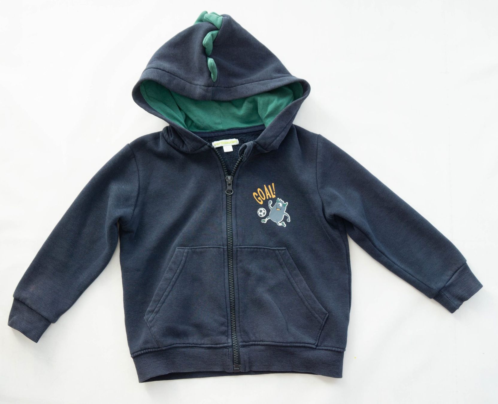 Maglioni & Felpe: Pullover/Sweatshirt - Monster-Zacken - Gr.98 - 3 Jahre – Usato da Zürich venduto da sambaum