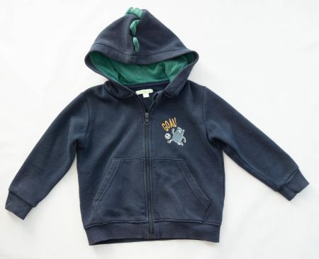 Pullover/Sweatshirt - Monster-Zacken - Gr.98 - 3 Jahre