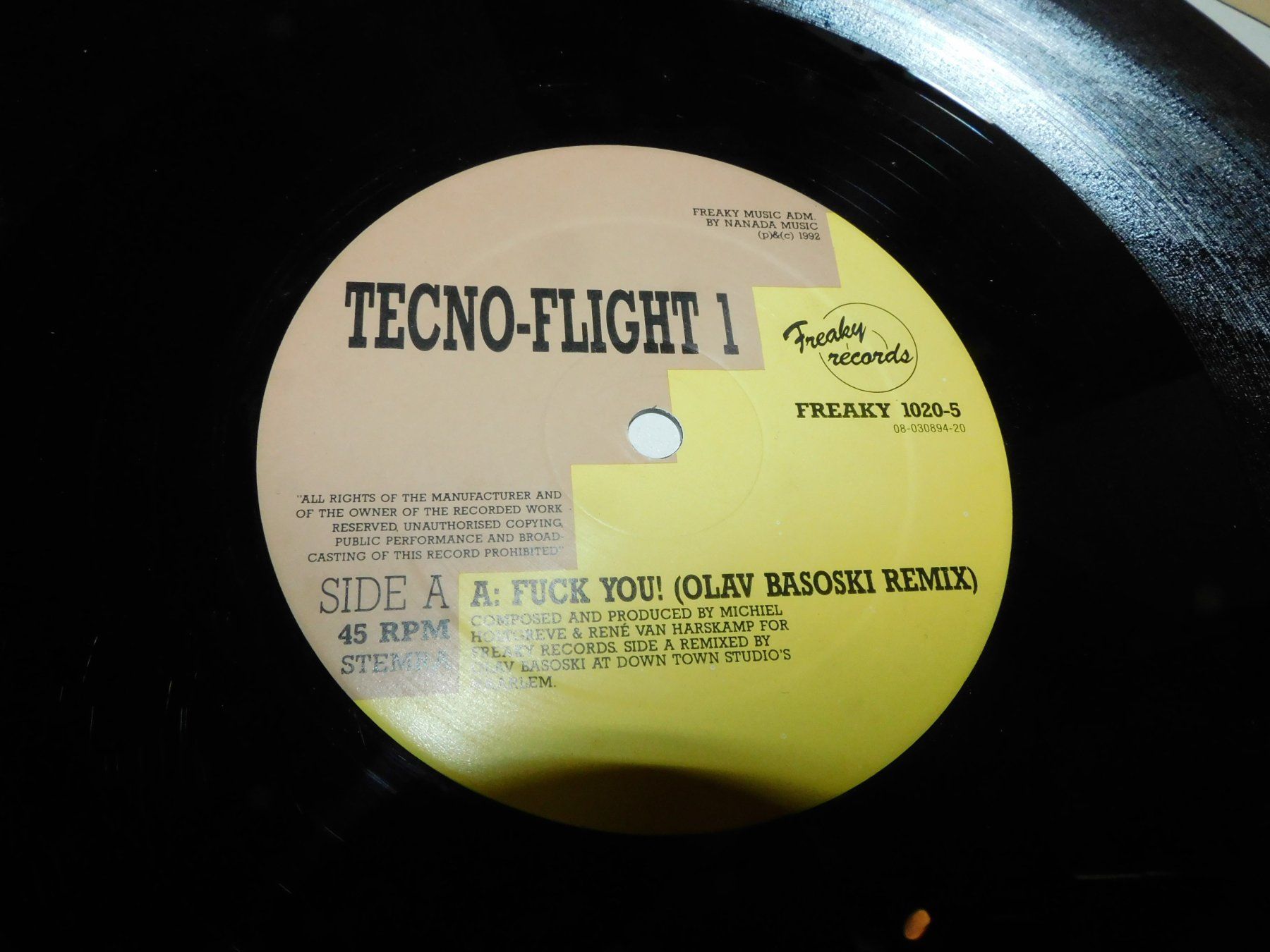 Dischi in vinile: LP Schallplatte Tecno Flight 1  - 1992 - Remix House Techno – Usato da Sursee venduto da 76 4