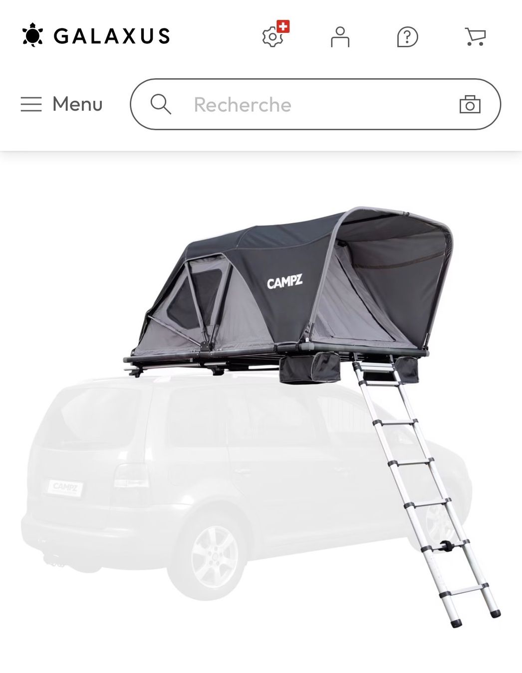 Tende : Tente de toit / Dachzelt – Usato da Pringy venduto da Olivierst 2