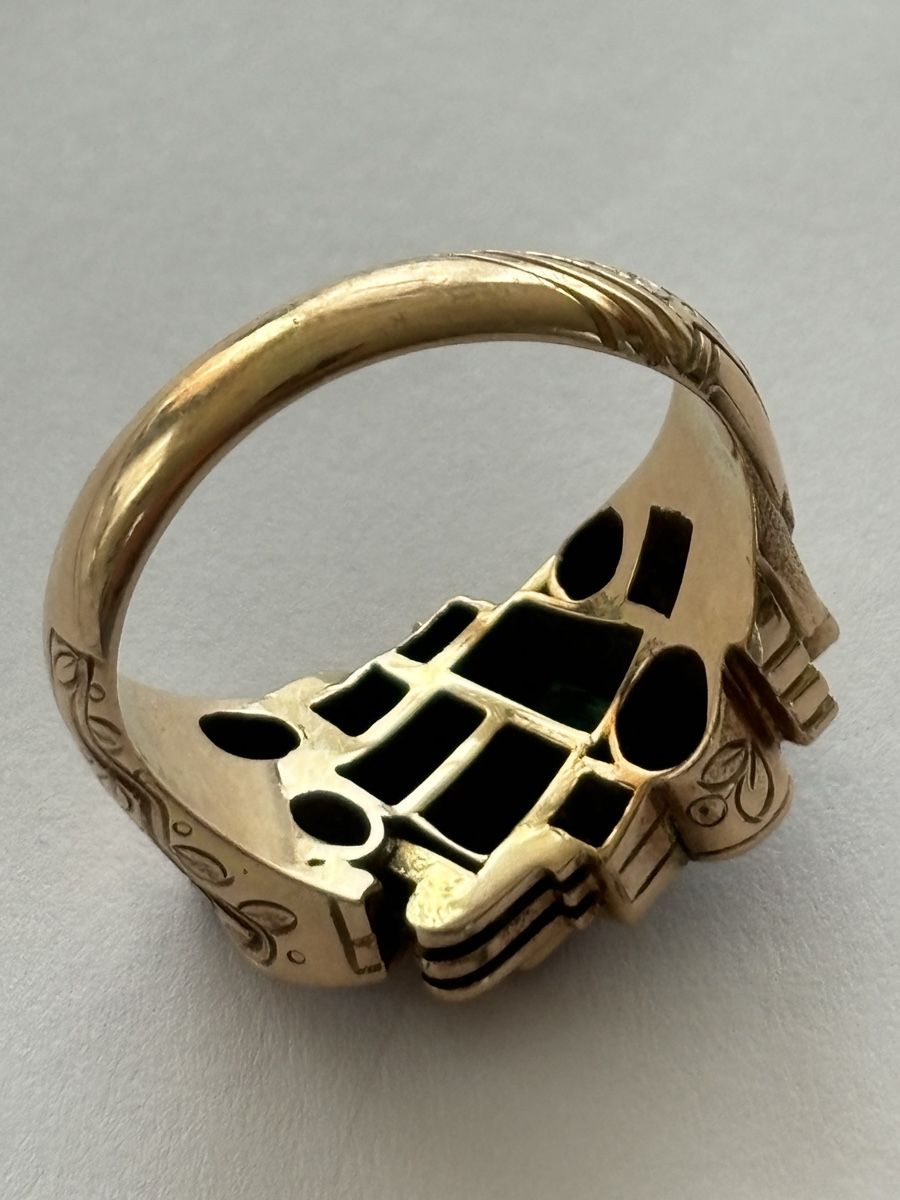 Ringe: Ring Gelbgold / Edelsteine 14 Karat – Gebraucht aus Langnau am Albis von flusspflege 5
