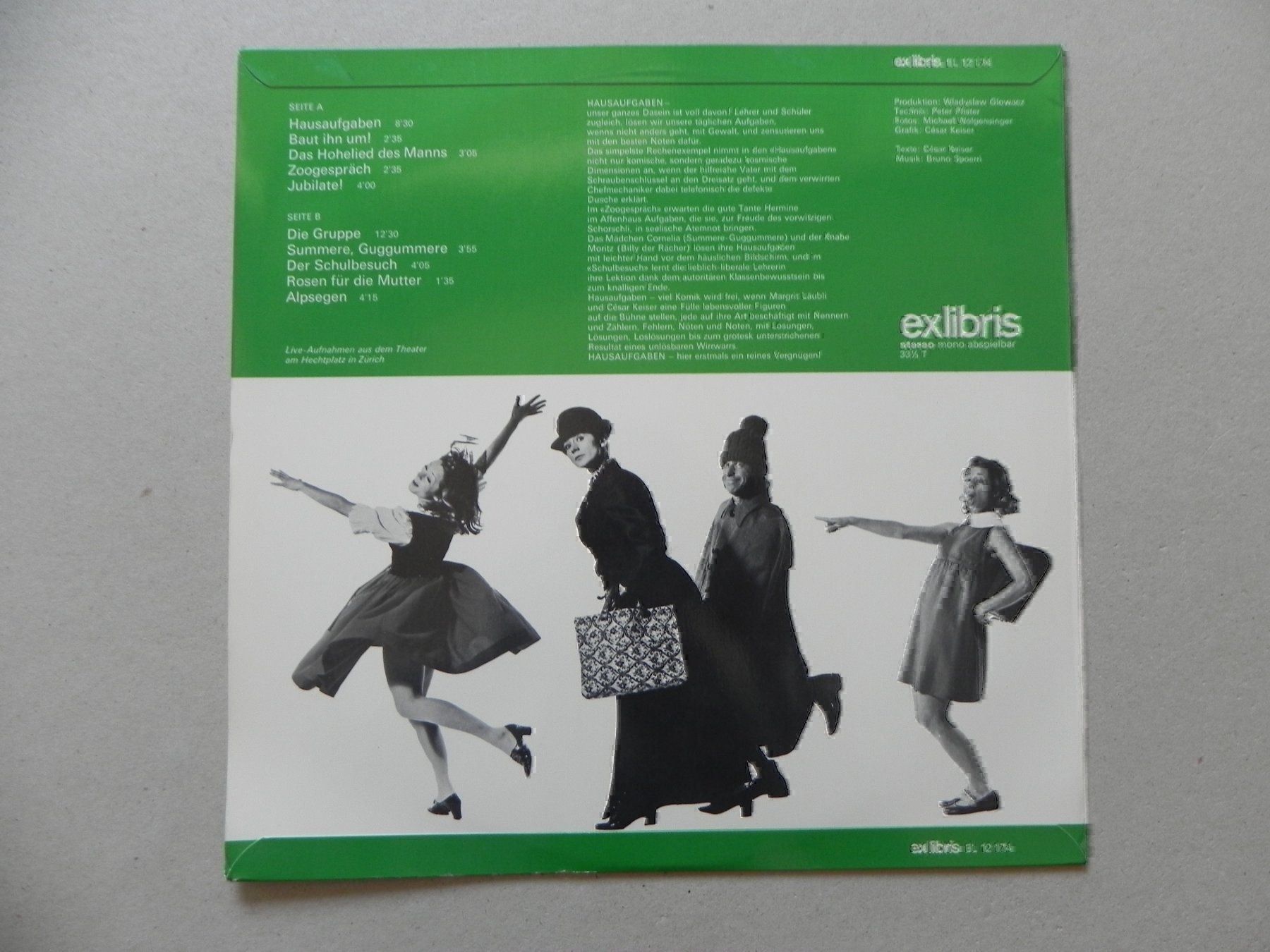 Dischi in vinile: LP Margrit Läubli & César Keiser Cabaret – Usato da Siebnen venduto da krimsie 1