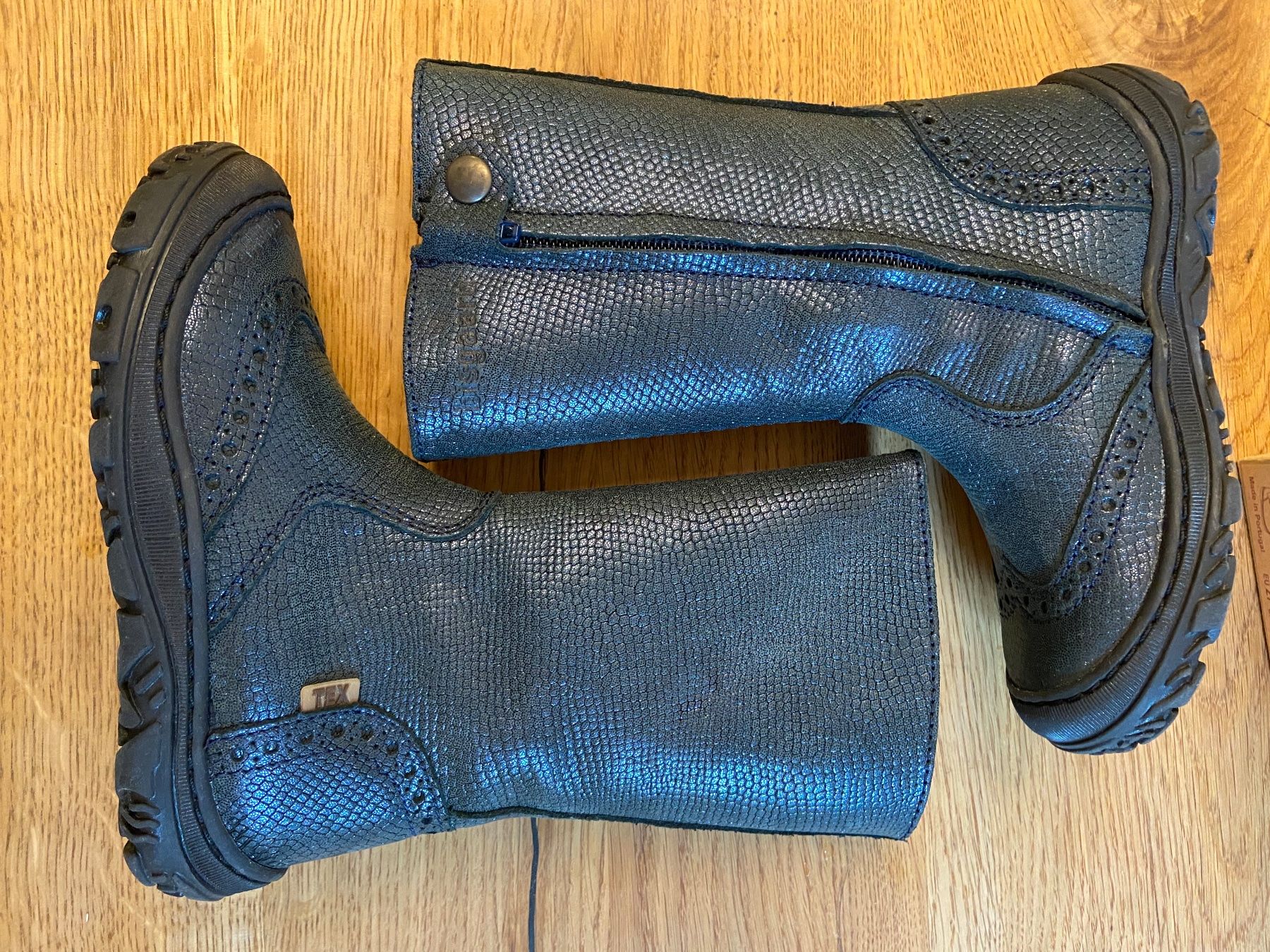 Bisgaard Schuhe für Mädchen: Bisgaard, Stiefel, Herbst, Gr. 26, neu, blaugrau – Neu (gemäss Beschreibung) aus Zürich von Pokimoki_1 1
