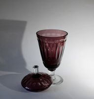 GLAS DECKEL POKAL, BÖHMEN ?, ERSTE HÄLFTE 20.JAHRHUNDERT.