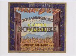 Etikette - Johannisberg  (Porte du Novembre) /bd