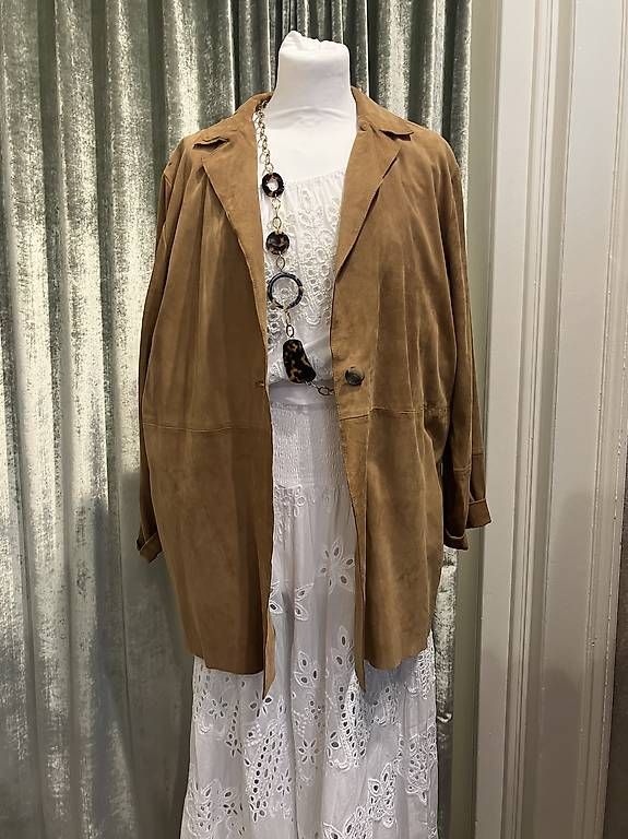 Gilets & Westen: Echt Leder Bluse Weste Gr. L – Gebraucht aus Lyss von stubenwagen
