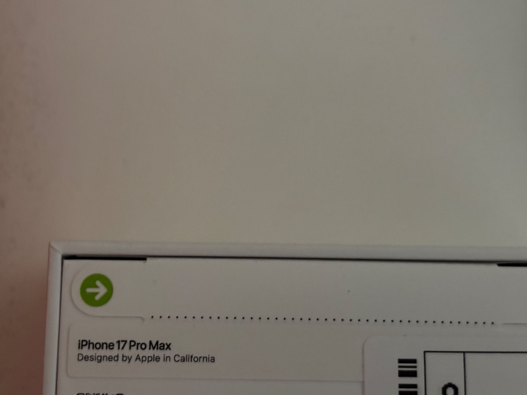 Apple Telefoni cellulari / Smartphones: NEU IPHONE 17 PRO MAX 256GB – Nuovo e nell'imballaggio originale da Domat/Ems venduto da J70_7 1