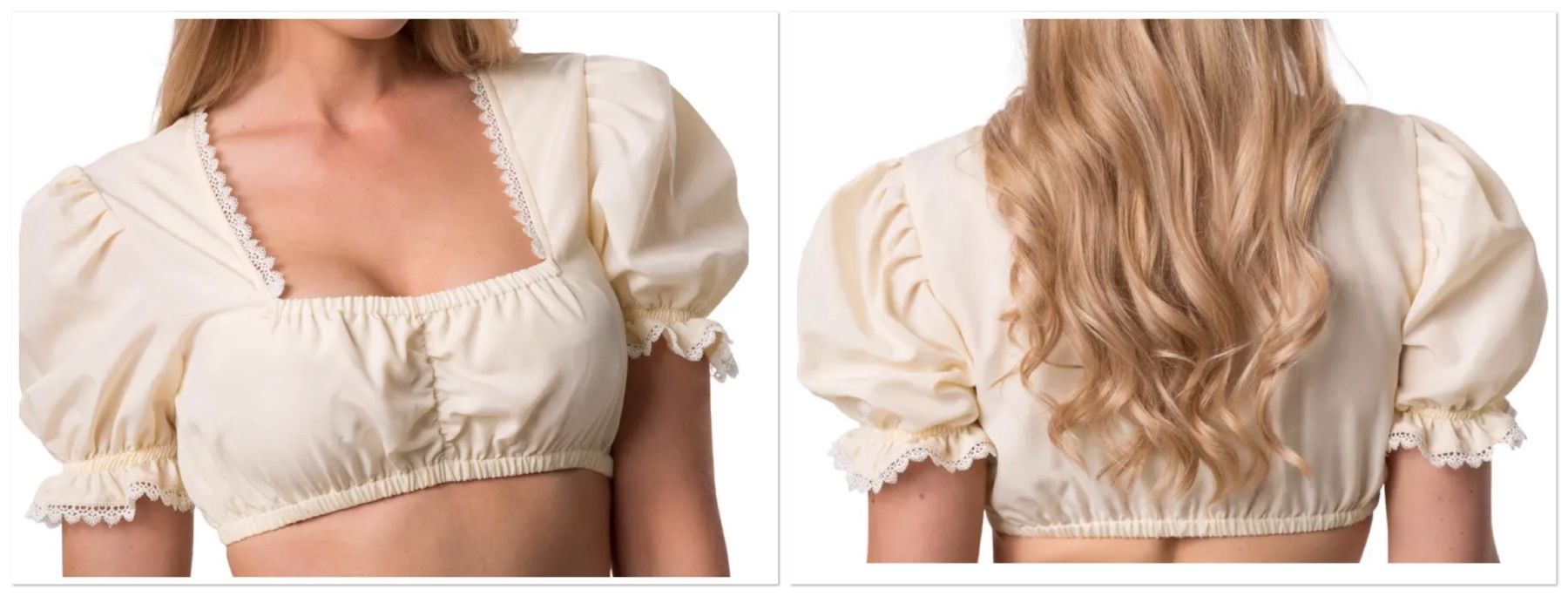 Kostüme: Dirndlbluse Anni M – Neu und originalverpackt aus Oberegg von MZ_DiesundDas