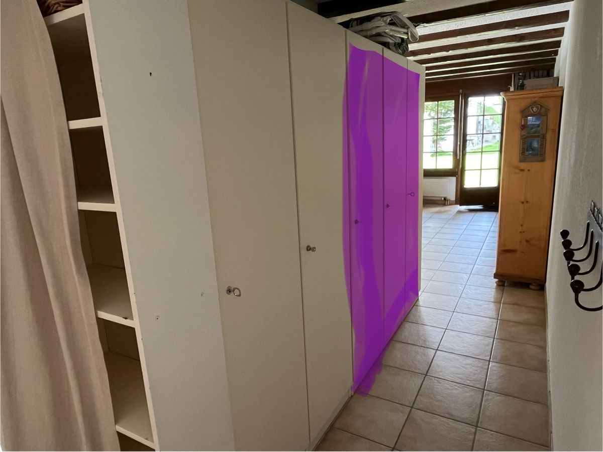 Armoires: Schrank weiss dreiteilig ( Grächen VS) – D'occasion à Oberrohrdorf par steffistamm 1