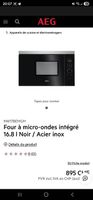 AEG Four à micro-ondes intégré