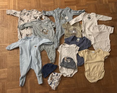 Babykleiderpaket Jungen Gr. 62-68 (3 Monate) 👶💙
