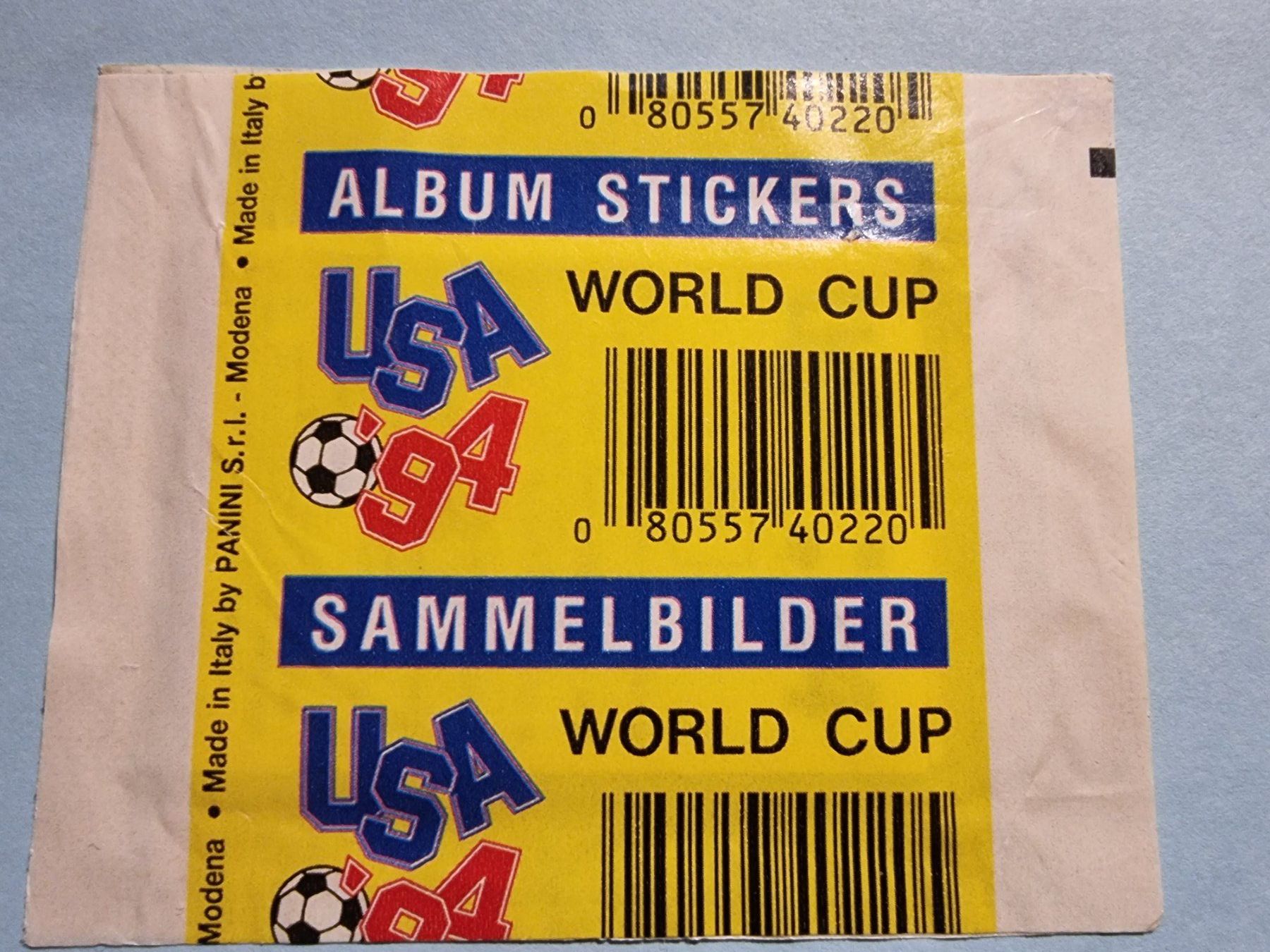 Panini Carte collezionabili: panini wm 1994 tüte selten – Difettoso da Oberglatt ZH venduto da paninistickersworld 1