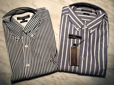 Zwei super Markenhemden, Herren, Langarm G S /38