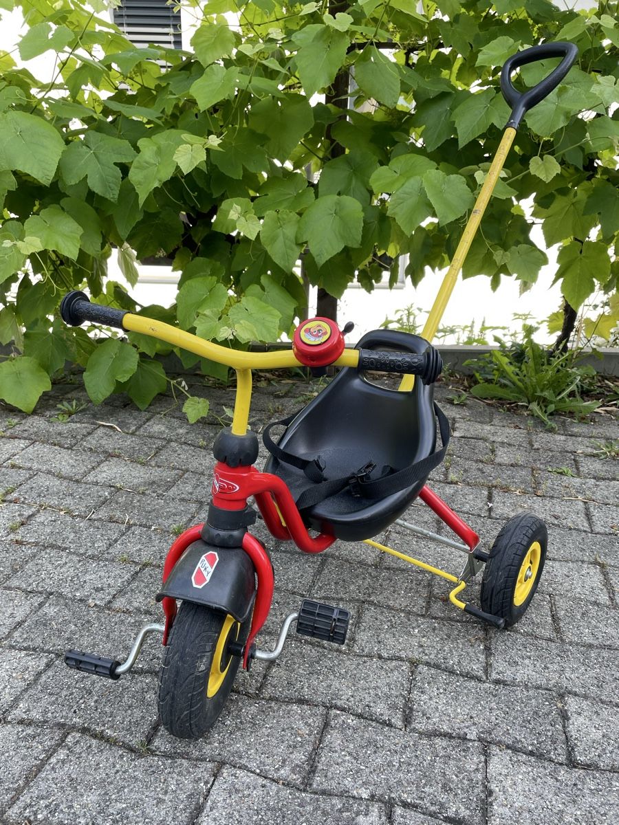 Puky Veicoli per bambini: Puky Dreirad mit Schiebestange – Usato da Niederbüren venduto da poschti