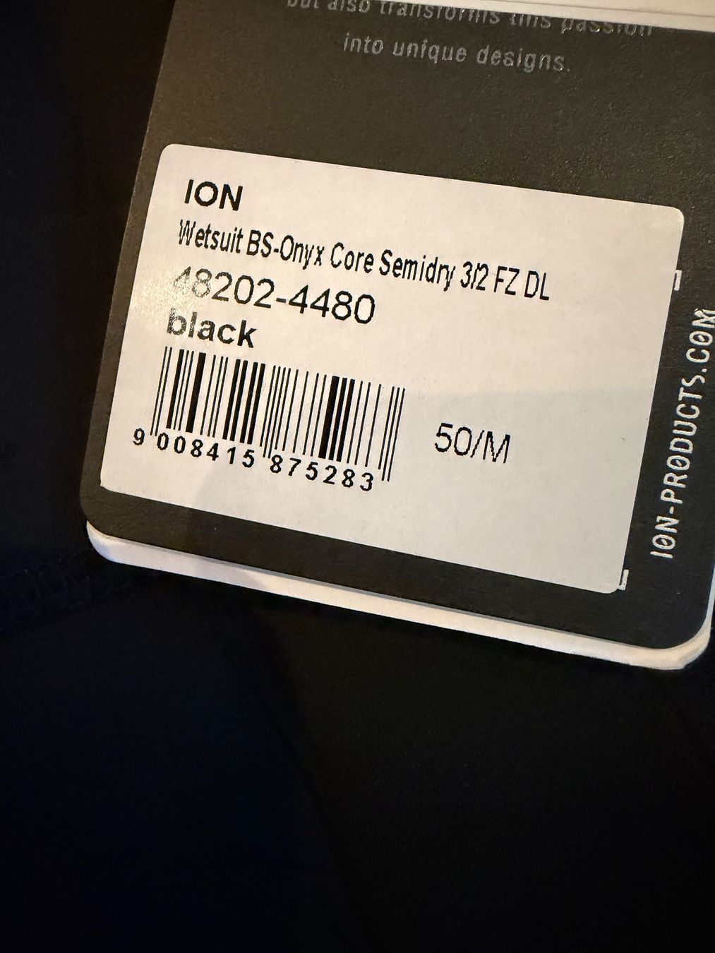 ION Completi: ION Core Onyx full suit 50/M – Nuovo e nell'imballaggio originale da Gockhausen venduto da jdu_hzd2 4
