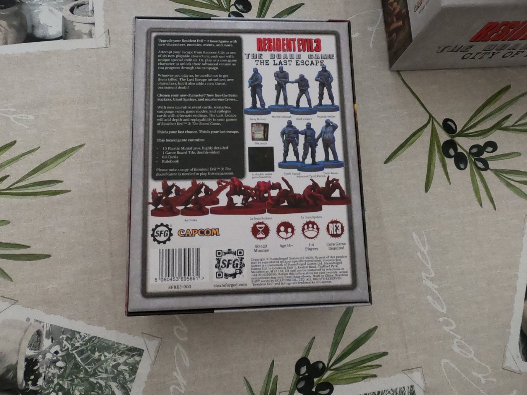 Spiele: Resident Evil 3 The Board Game Set – Gebraucht aus Zürich von rob_sq8s 1