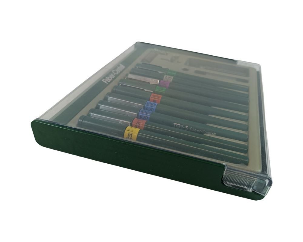 Faber-Castell Penna & Evidenziatori: FABER-CASTELL TG1-S Technische Zeichenstift Set – Usato da Luzern venduto da Restwert_Luzern 5