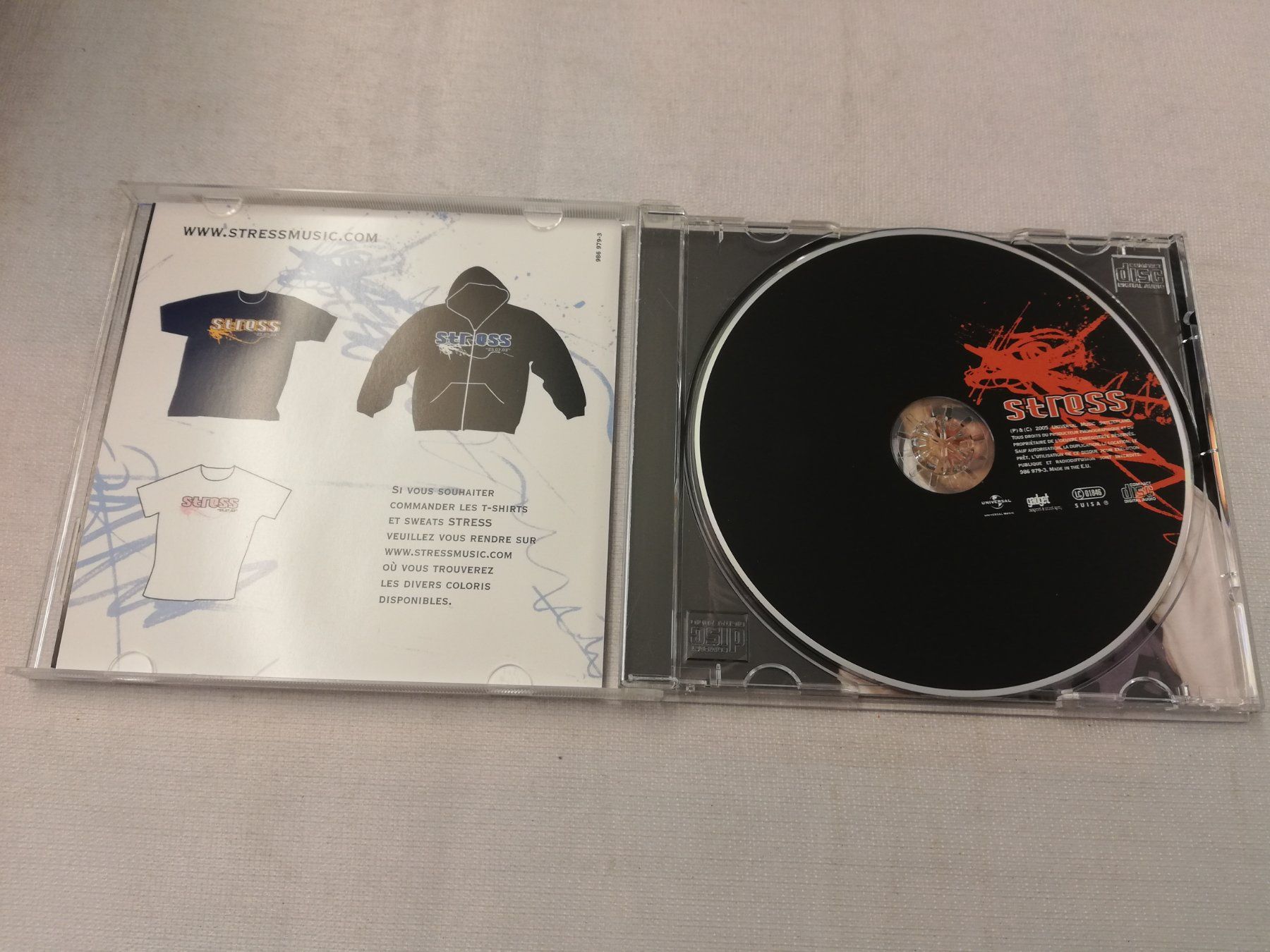 CD: STRESS - 25.07.03 – Usato da Bern venduto da Vinylsound.ch 2