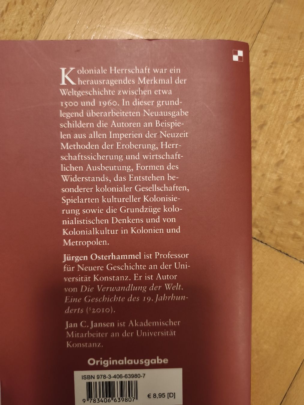 Libri: Kolonialismus: Geschichte, Formen, Folgen – Usato da Brugg AG venduto da ccoorriinnee 1