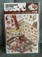 3D Miniature Sticker Szene Do it yourself Restaurant Edition