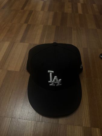 Schwarzes New Era Cap - Los Angeles Dodgers, neu
