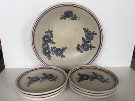 ARNOLD ZAHNER RHEINFELDEN Assiettes en céramique / Teller