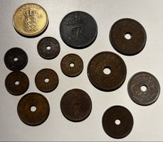 Dänemark Münzlot 13 Stück 1909–1952 Øre & Krone