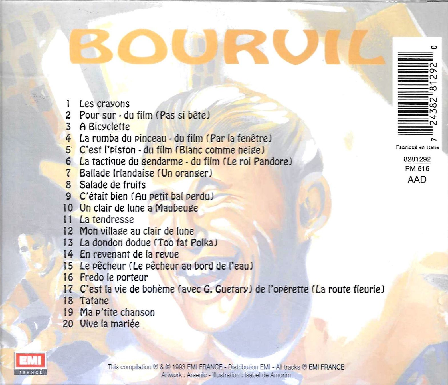 CD: Bourvil -La tactique du gendarme – Usato da Savagnier venduto da Ne2065 1