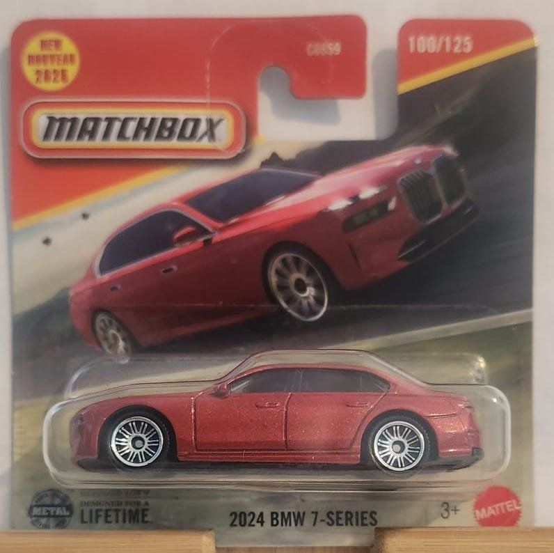 Matchbox Modellini d'auto: MATCHBOX BMW 7-SERIES 2024 – Nuovo e nell'imballaggio originale da BULLE venduto da 2FINGERSCH