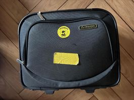 Reisekoffer Kappa schwarz mit Rollen gebrauchter Zustand