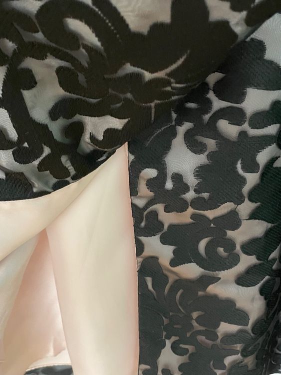 Kleider: Elegantes Abendkleid, Schwarz/Rose, Grösse 42, – Gebraucht aus Horn von Resvi 3