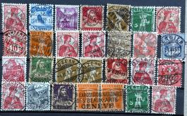 LOT SCHWEIZER BRIEFMARKEN