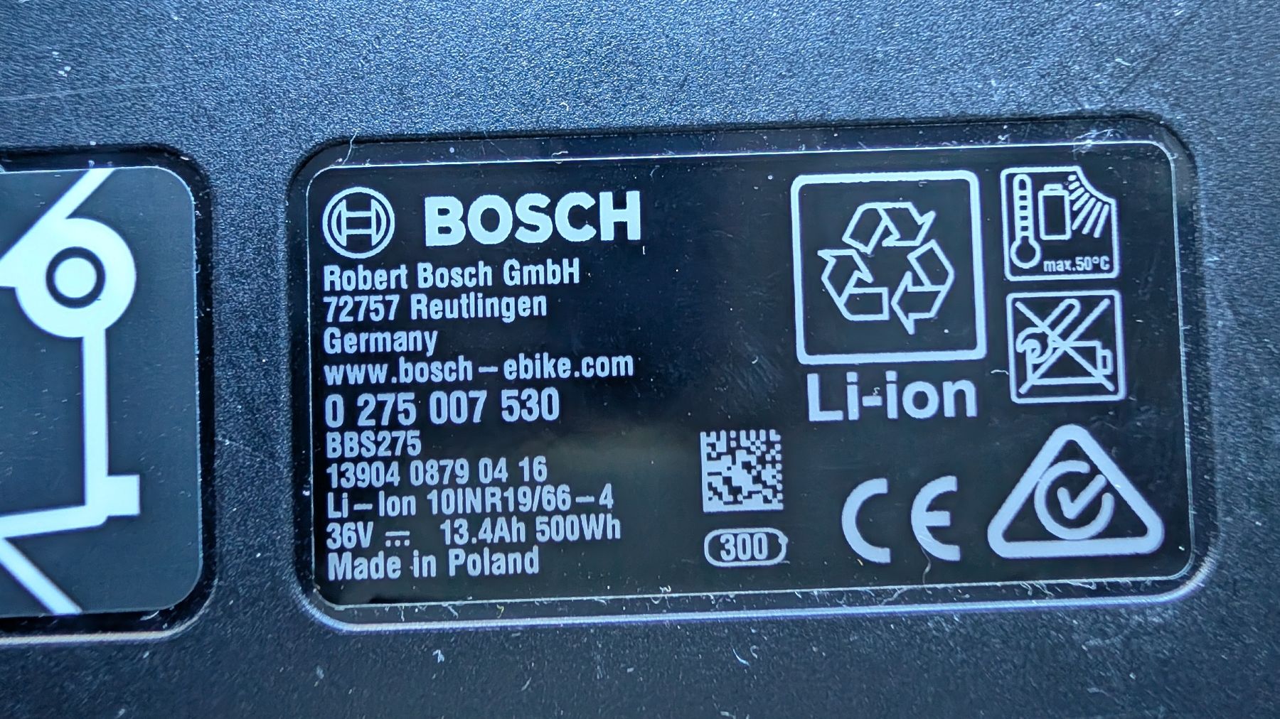 Bosch Akkus: Bosch PowerPack 500 Frame Akku  Neu  – Neu (gemäss Beschreibung) aus Menziken von ezadinho 2