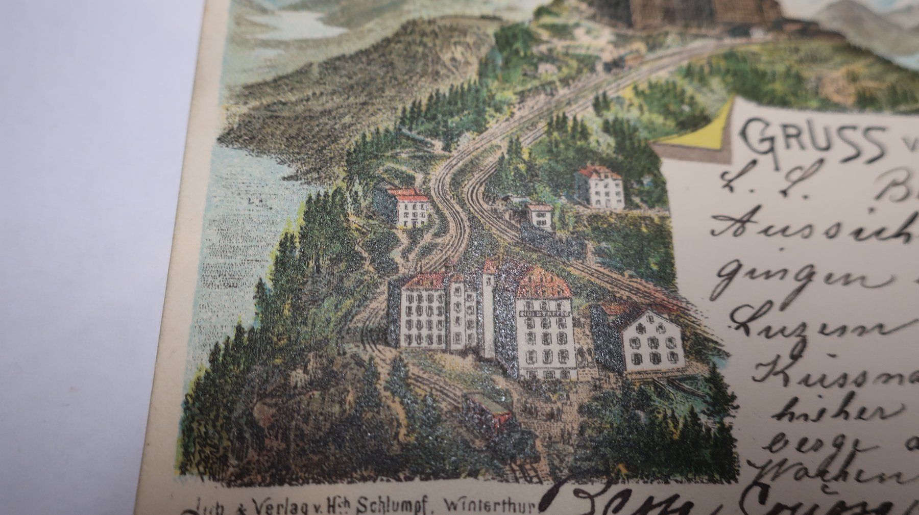 Ansichtskarten: Gruss vom Rigi  1903 – Gebraucht aus Cormoret von Pascalll2001 2