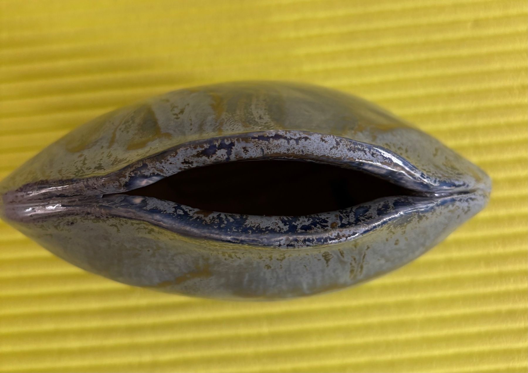 Vasi & Recipienti: Ton Blumenvase blau/grau – Usato da Stallikon venduto da Rsiri 2