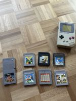 Nintendo Game Boy Konsole mit 7 Spielen gebraucht