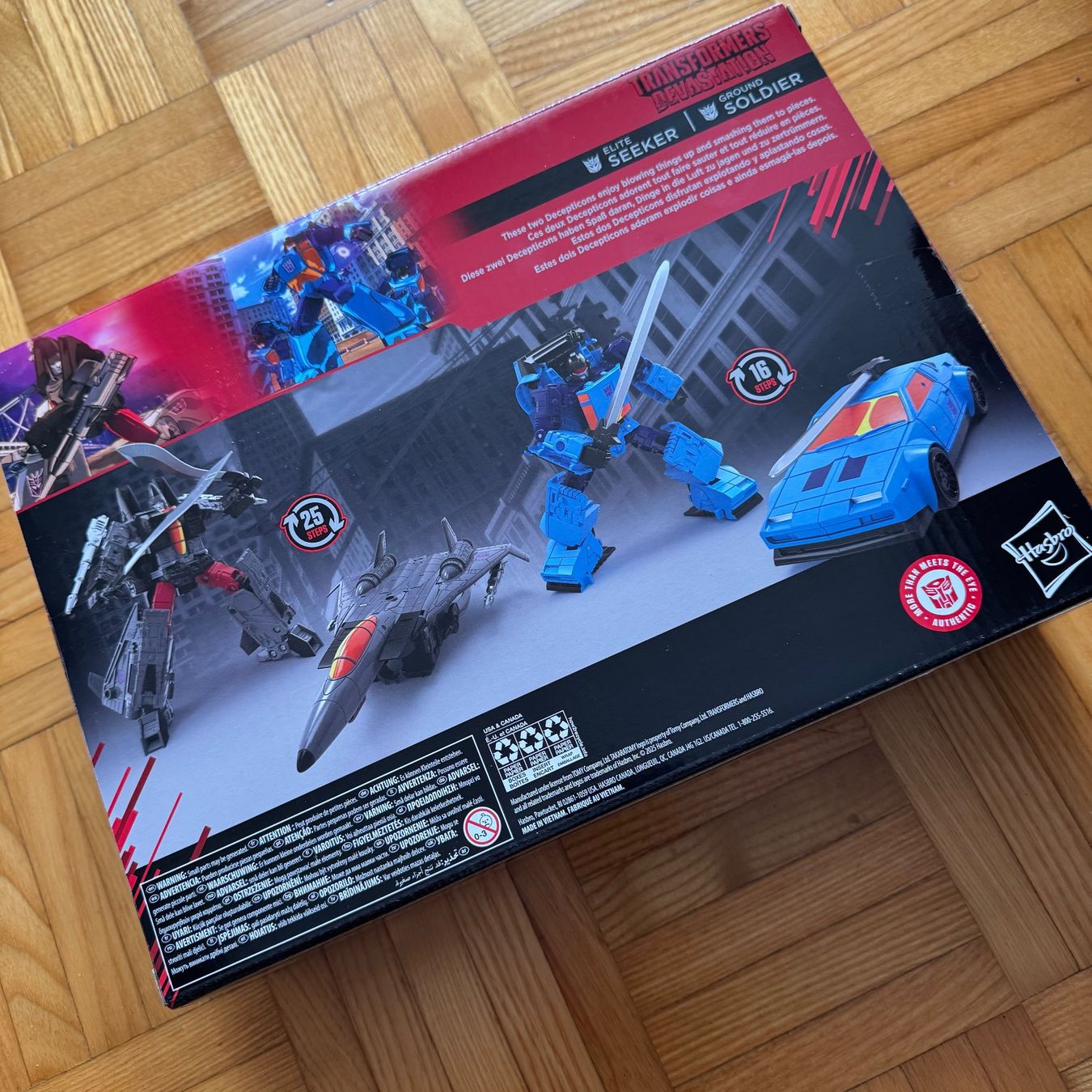 Hasbro Statuette: Transformers: Devastation Elite Seeker/Ground Soldier NEU – Nuovo e nell'imballaggio originale da Schaffhausen venduto da AMJoho 3