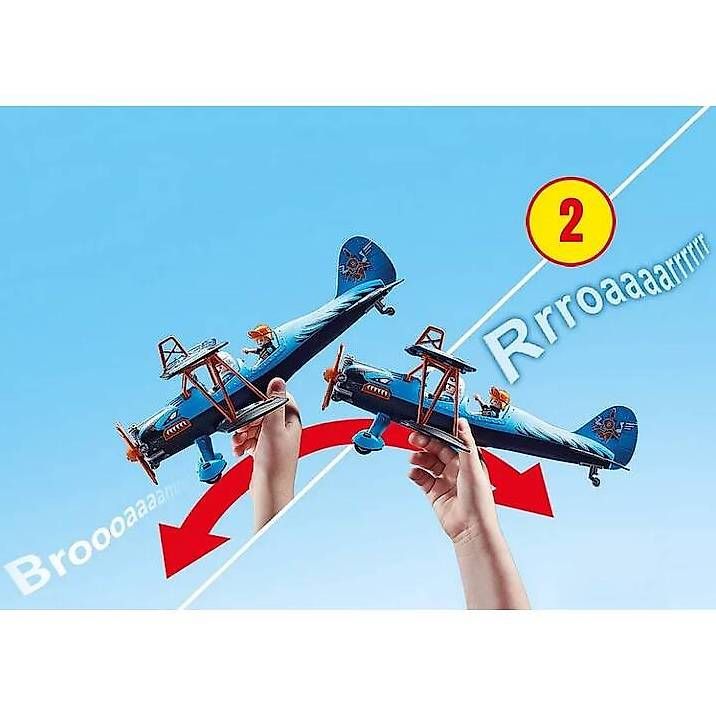 Playmobil Giocattoli: Playmobil Air Stuntshow Doppeldecker Phönix 70831 – Nuovo e nell'imballaggio originale da Birsfelden venduto da der-Wegweiser 4