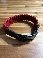 Hundehalsband aus Biothane mit Paracord