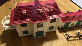Schleich Reiterhof mit viel Zubehör - Top Zustand!