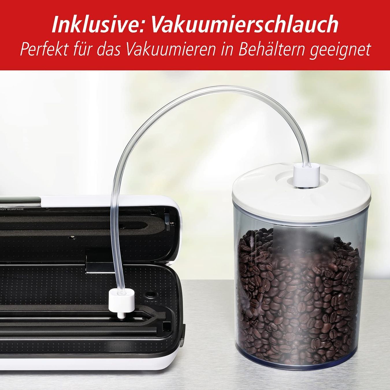 Elettrodomestici da cucina: Vakuumierer Folienschweissgerät Vakuumgerät 2 Pumpenstufen – Nuovo e nell'imballaggio originale da Herisau venduto da Serenco 1