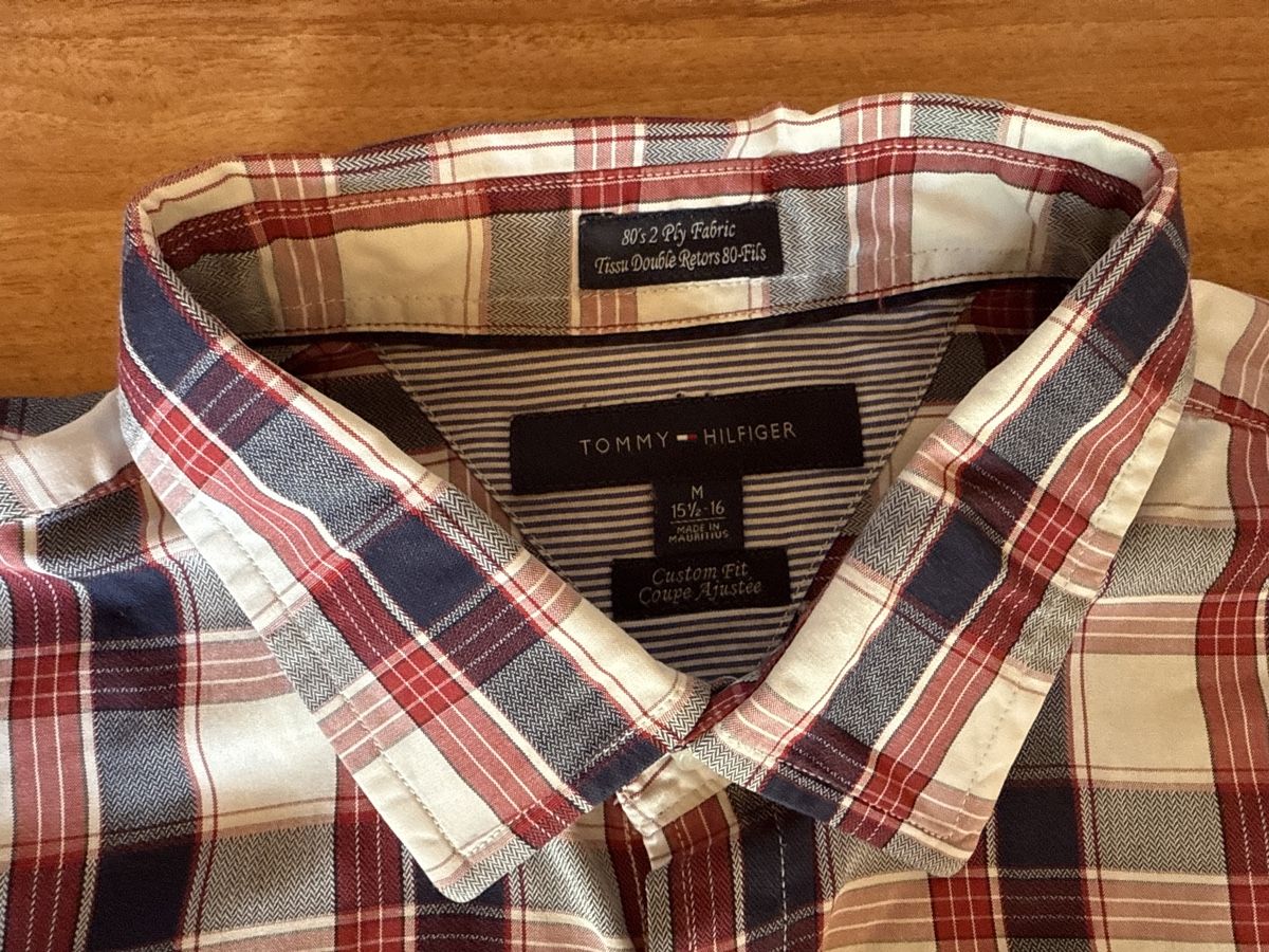 Tommy Hilfiger Camicie: Tommy Hilfiger Herren Hemd, Grösse M – Usato da Heiden venduto da fam_797q 2