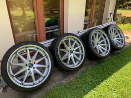 Kompletträder Sommer (4x) ROHANA Wheels RC10