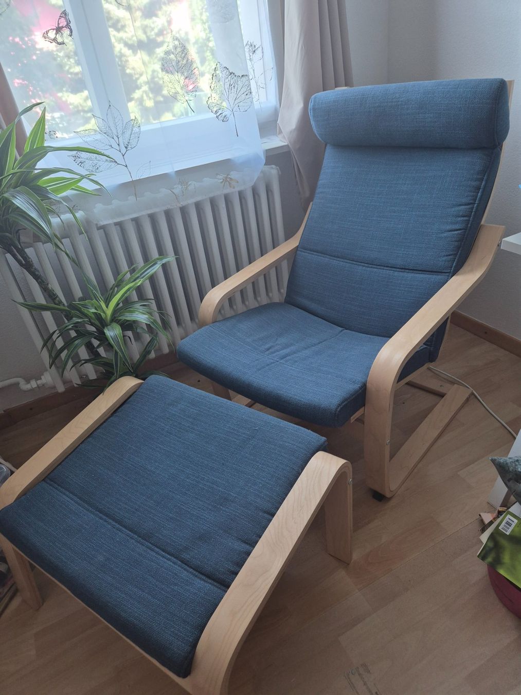 Ikea Fauteuils: Sessel mit Fusshocker – D'occasion à Bassersdorf par deb_6fnb