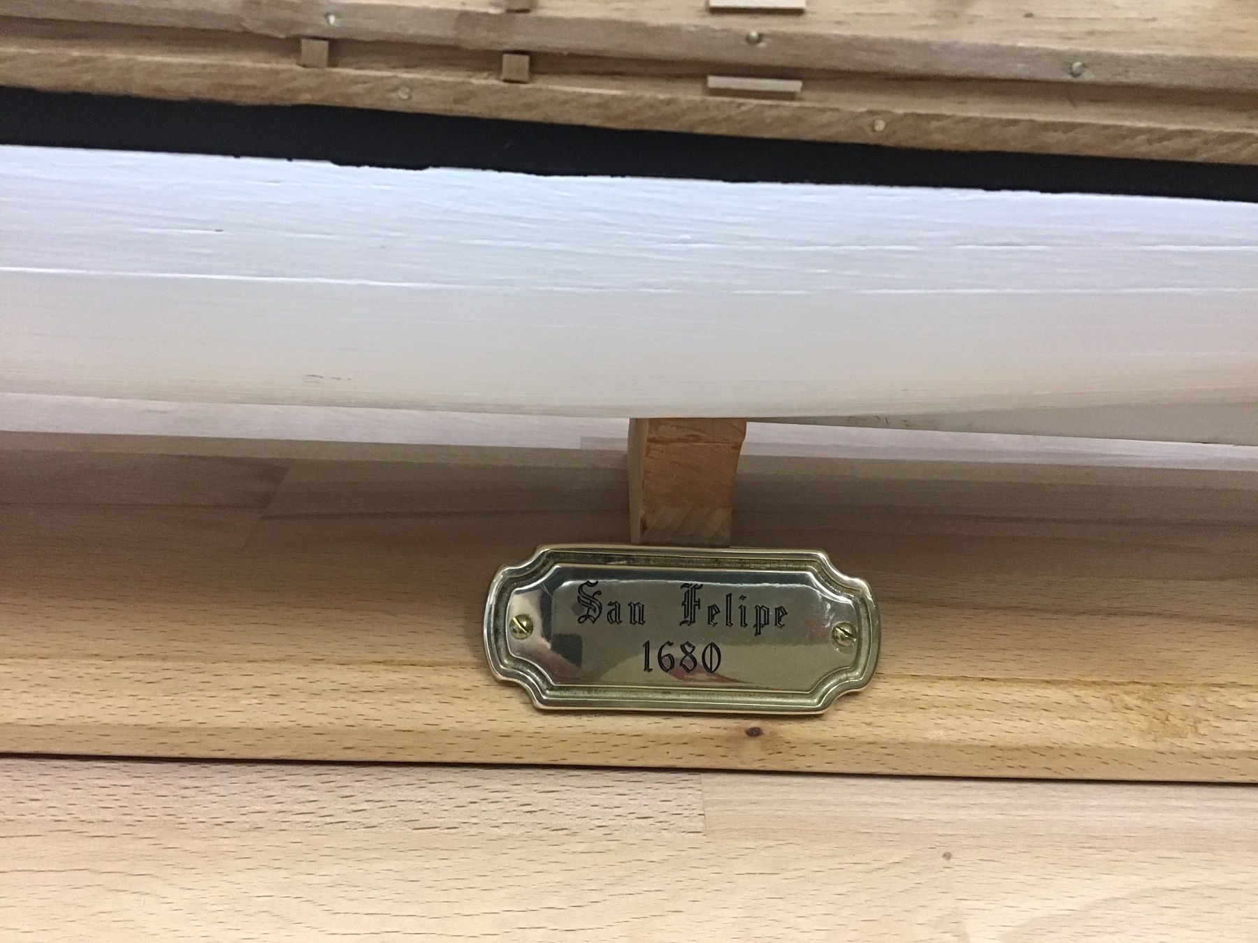 Kit di modellismo & Modellini statici: St.Felipe 1690 1:75 Modellschiff – Nuovo (secondo la descrizione) da Männedorf venduto da Modell-Spezialisten 7