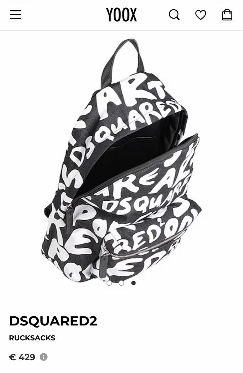 Dsquared2 Zaini: Neuer & originaler Dsquared2 80's Pop Rucksack Backpack – Nuovo e nell'imballaggio originale da Basel venduto da trend_shop_schweiz 7
