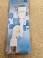 3-in-1 Kabel UNT Stecker, Weiss ipad iphone 8pin 30pin USB